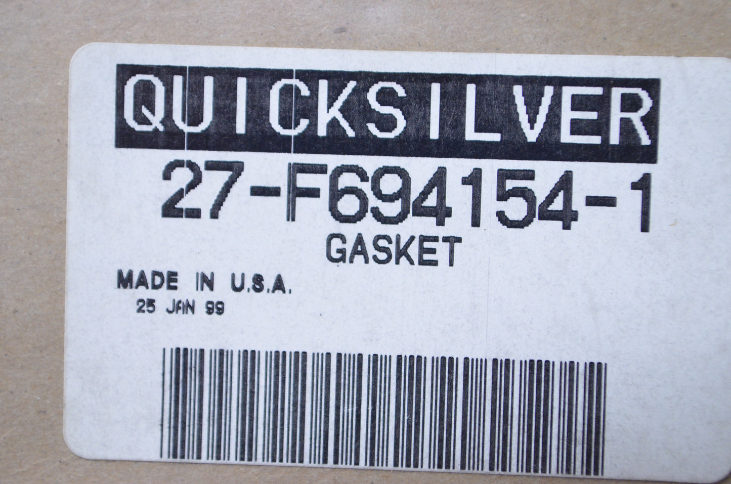 New OEM Mercury Gasket NOS