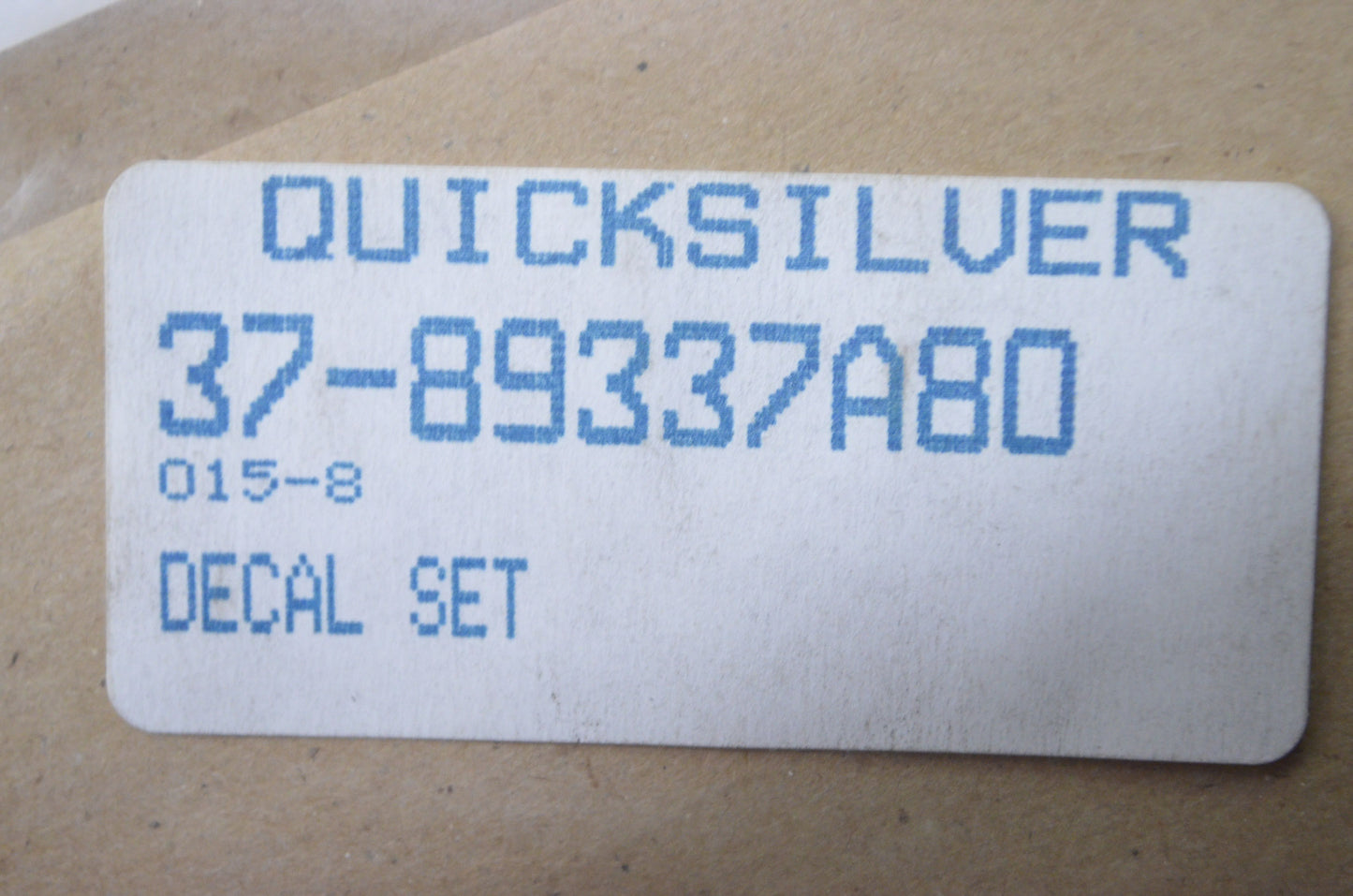 New OEM Mercury Decal Kit NOS