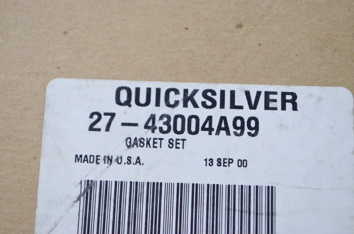 New OEM Mercury Gasket Kit NOS
