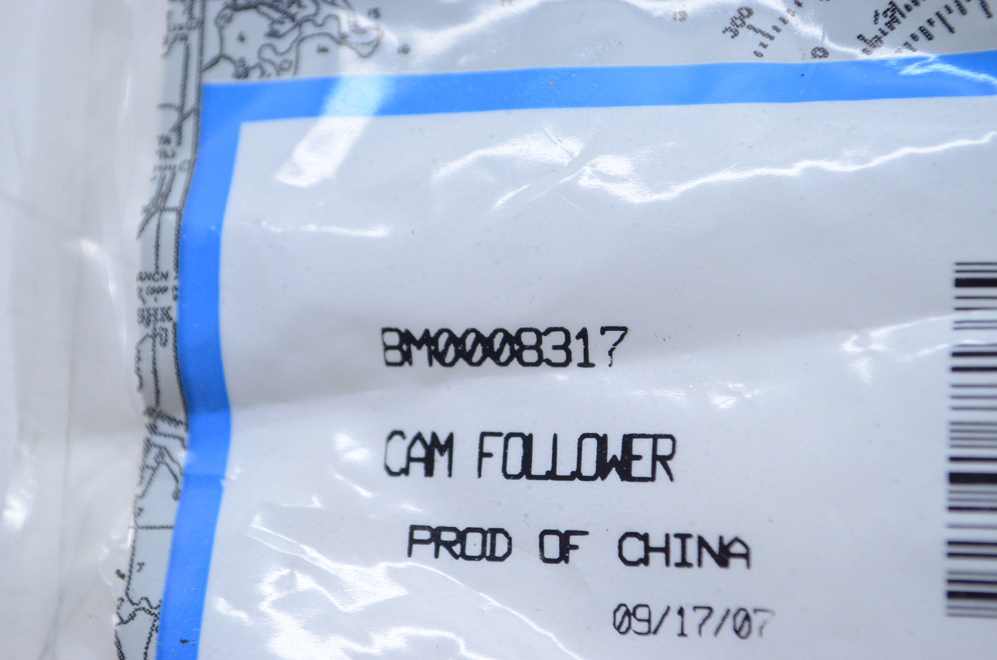 OEM Mercury 8M0008317 Cam Follower NOS
