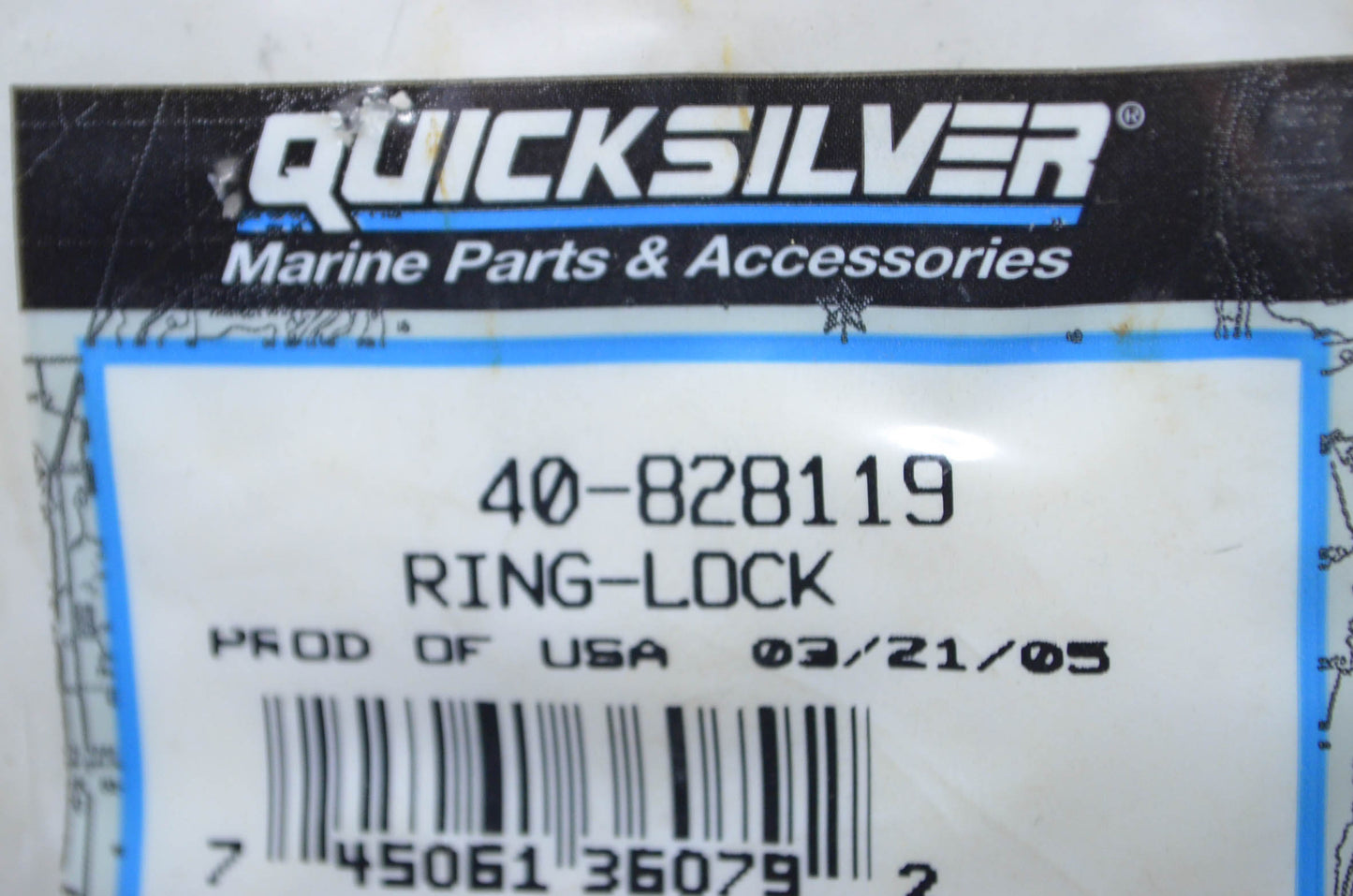 OEM Mercury 40-828119 Lock Ring NOS
