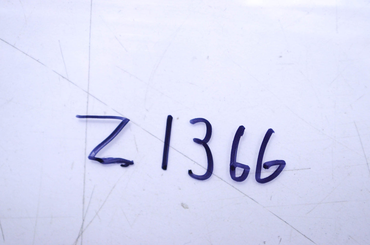 Zodiac Z1366 Registration Plate Kit NOS