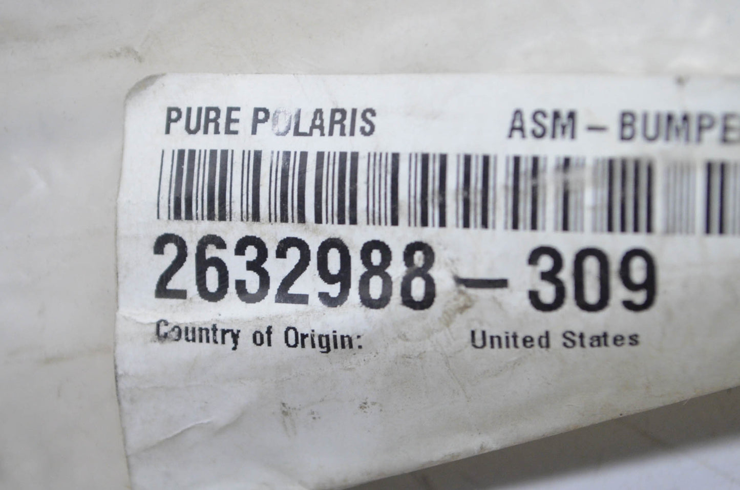 OEM Polaris 2632988-309 Natural Rear Bumper NOS