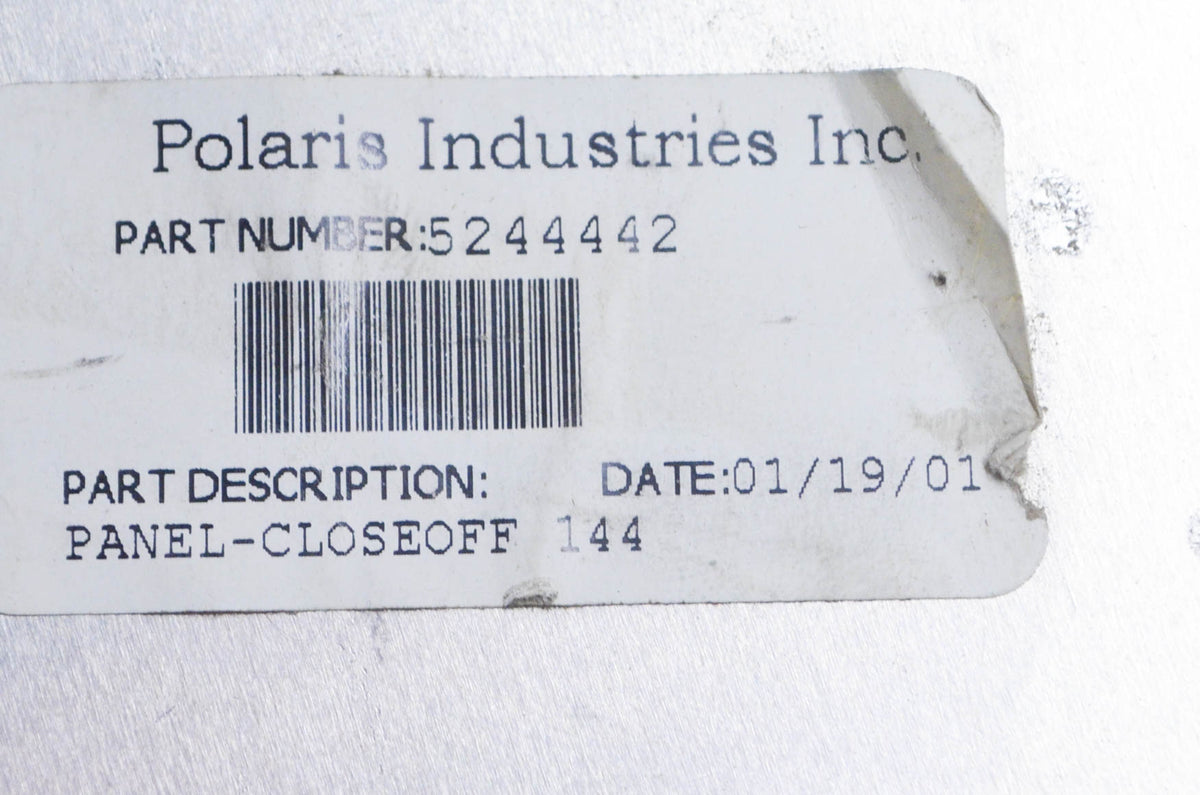 OEM Polaris 5244442 Closeoff Panel