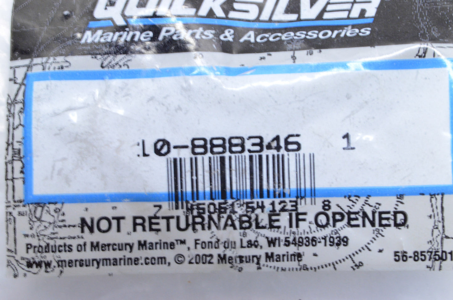OEM Mercury 10-888346 1 Screw Qty 2 NOS
