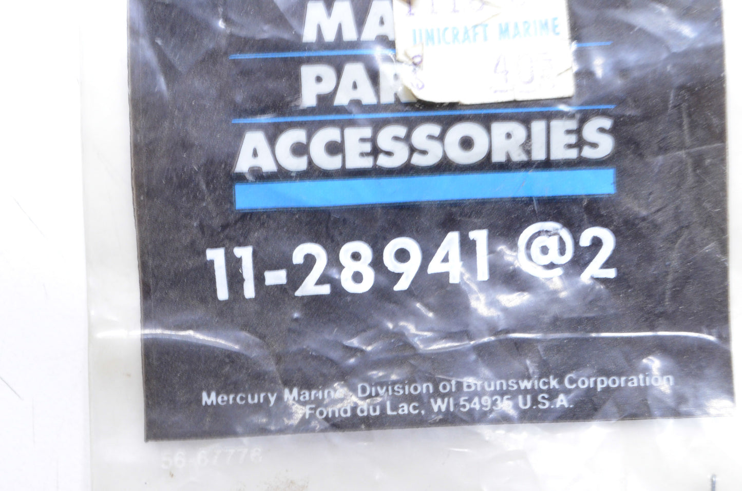 OEM Mercury 11-28941 Nut NOS
