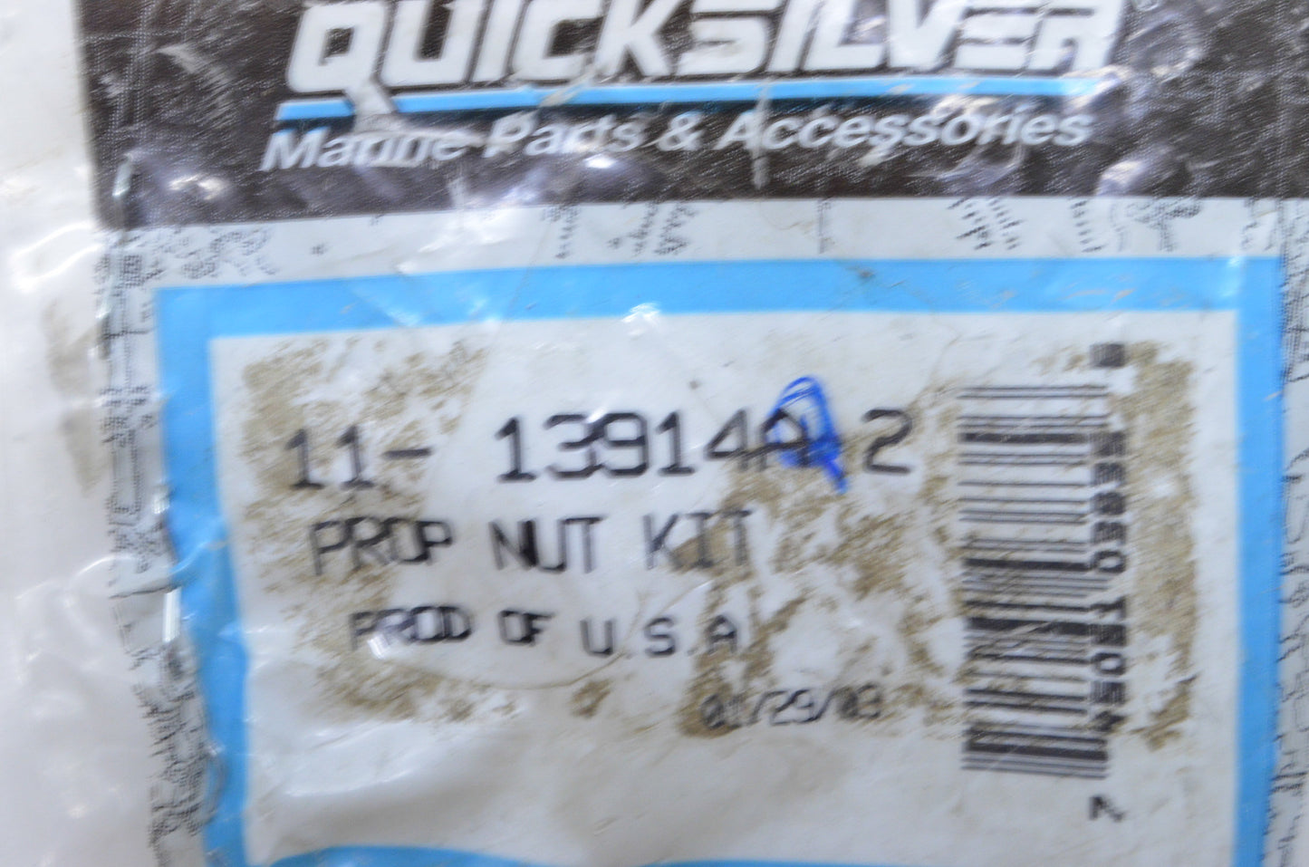 New OEM Mercury Prop Nut Kit NOS