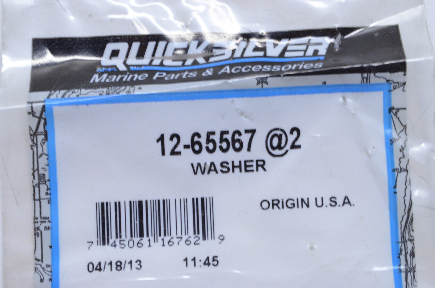 OEM Mercury 12-65567 Washer Qty 2 NOS