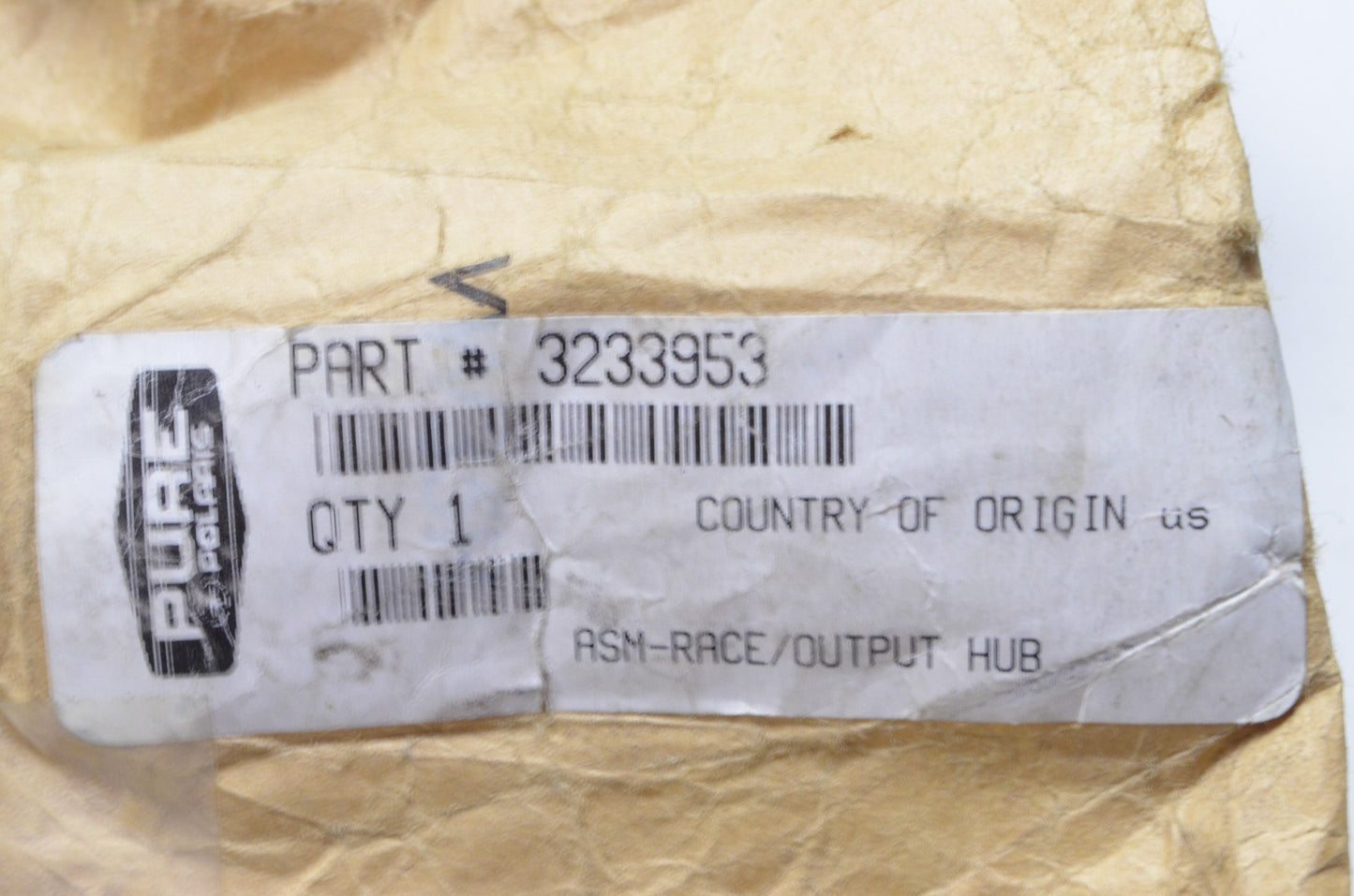 New OEM Polaris Output Hub Race Assembly NOS
