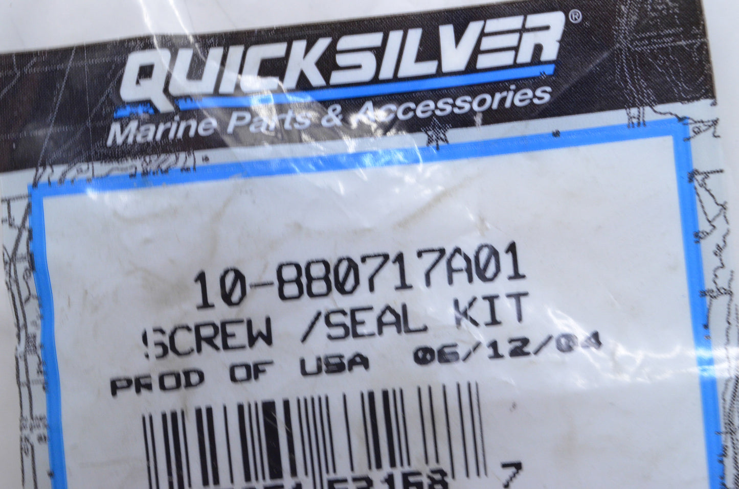 OEM Mercury 10-880717A01 Oil Drain Seal Kit NOS