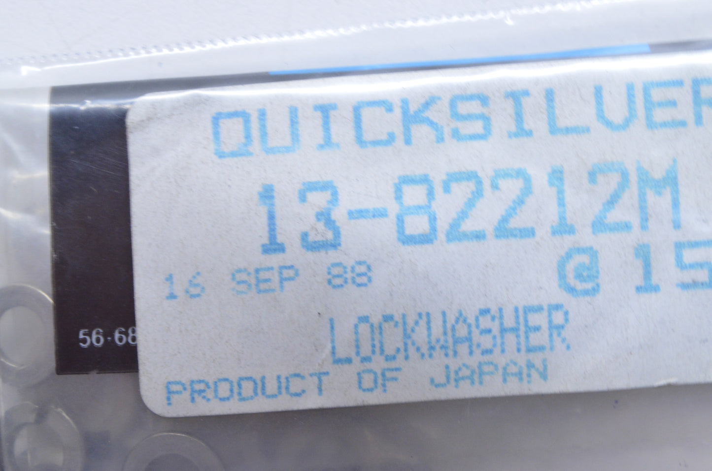 OEM Mercury 13-82212M Lockwasher Qty 2 NOS