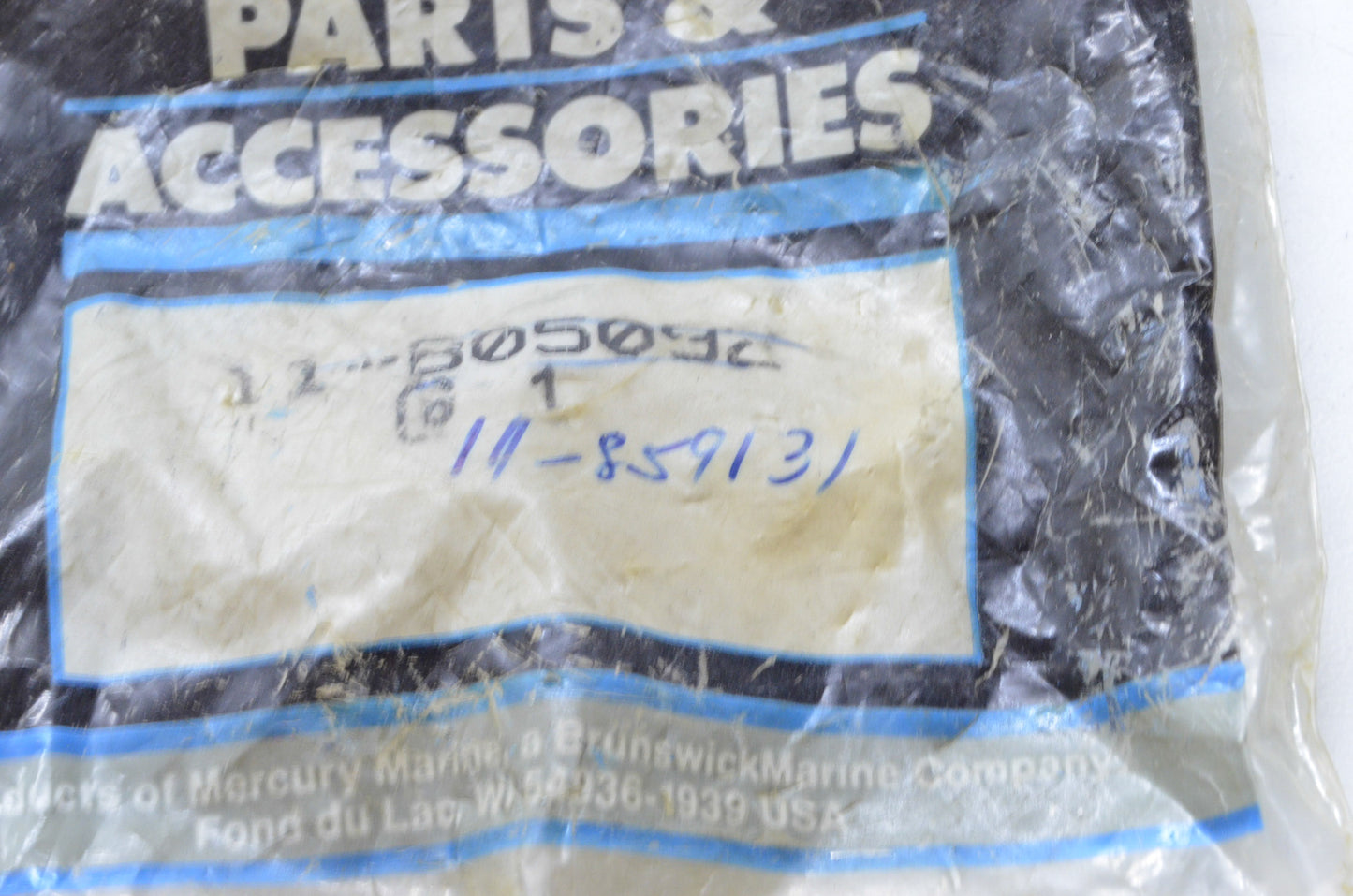 OEM Mercury 11-859131 Propeller Nut NOS