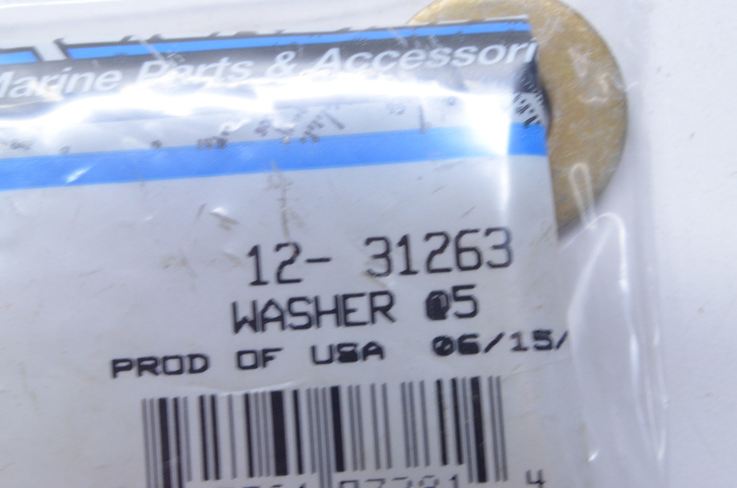 OEM Mercury 12-31263 Washer NOS