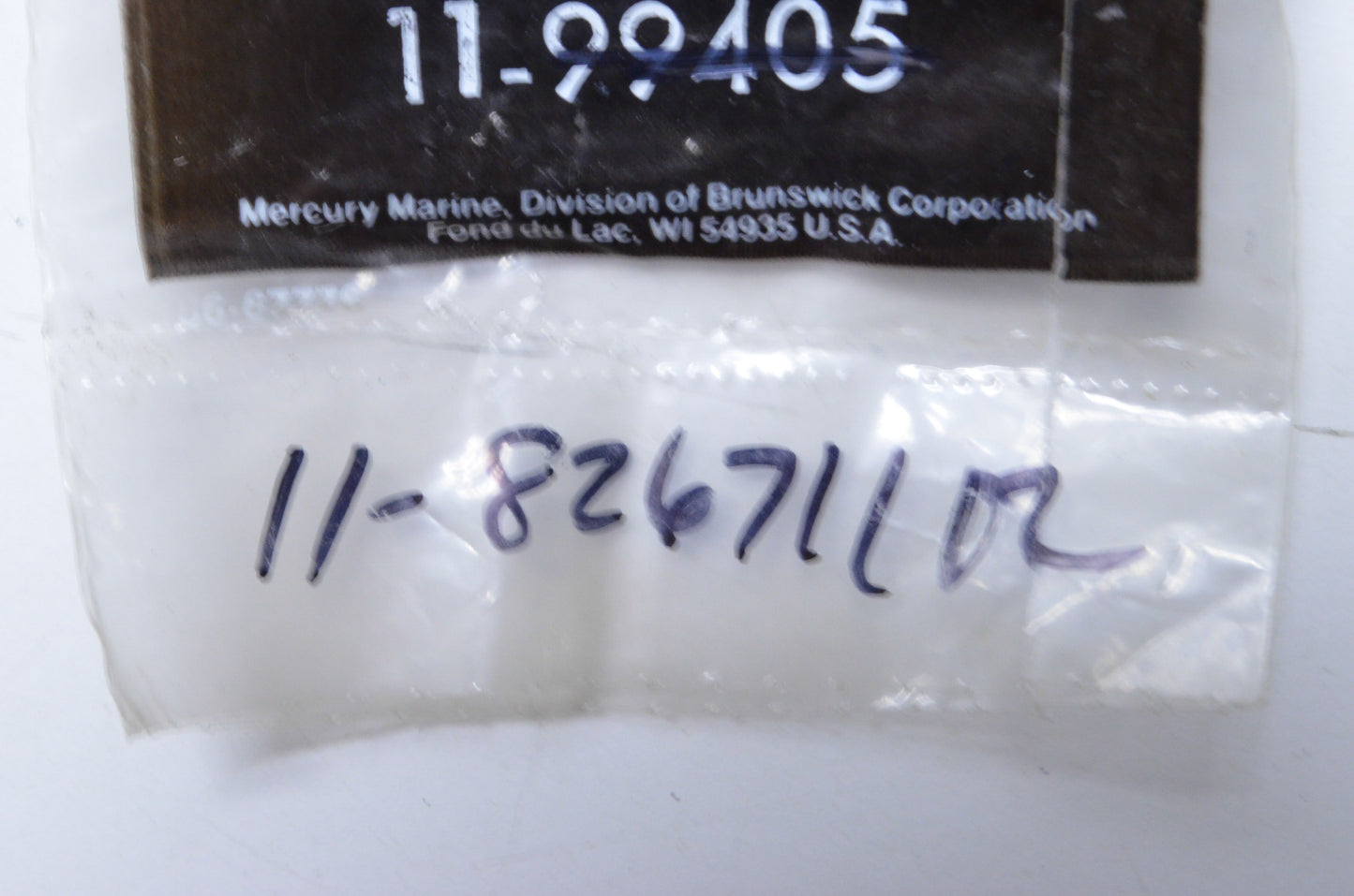 OEM Mercury 11-82671112 Nut Qty 2 NOS