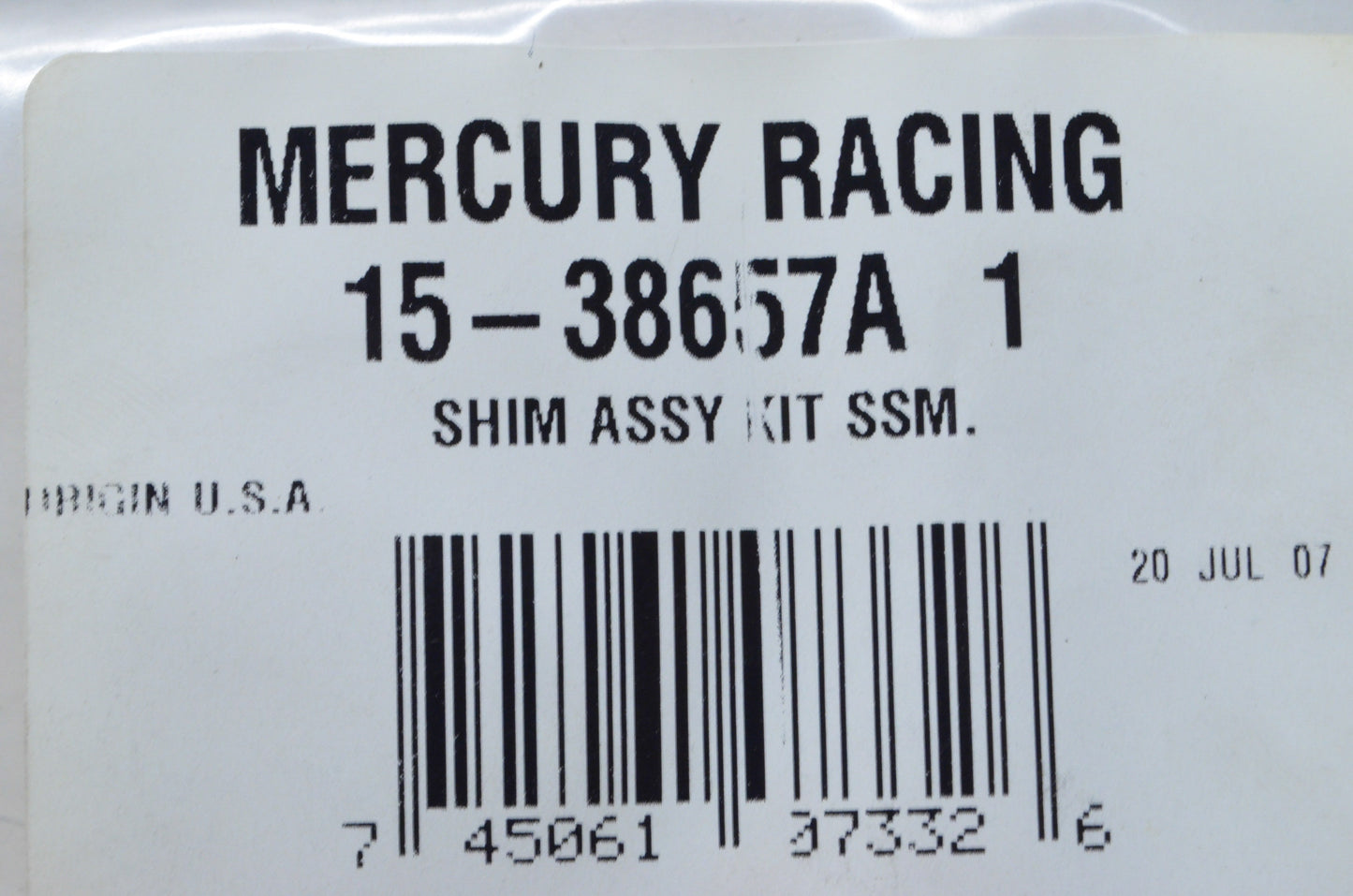 Shim Assembly NOS