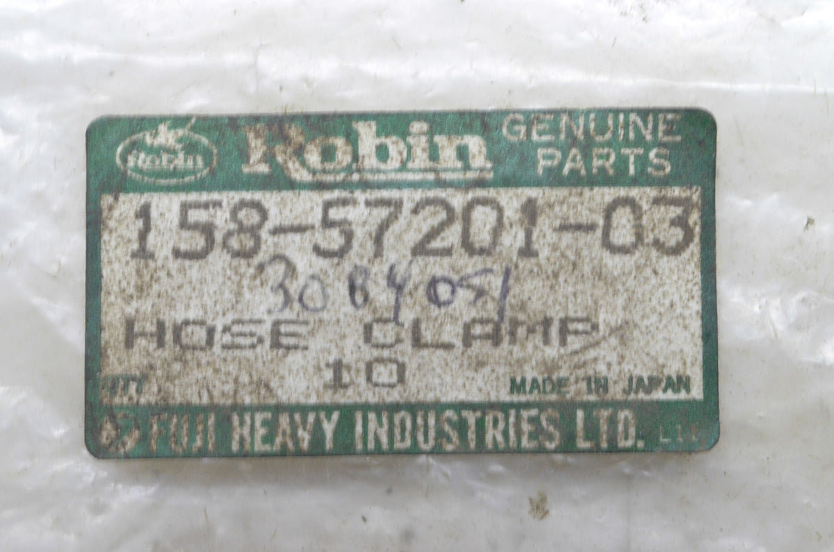 OEM Polaris 3084051, 158-57201-03 Hose Clamp QTY 5 NOS