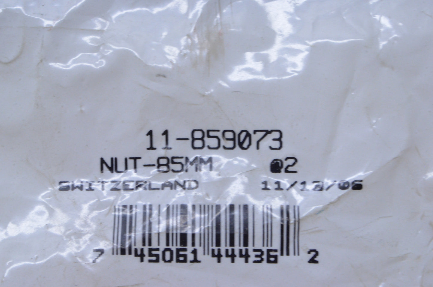 85 MM Nut NOS