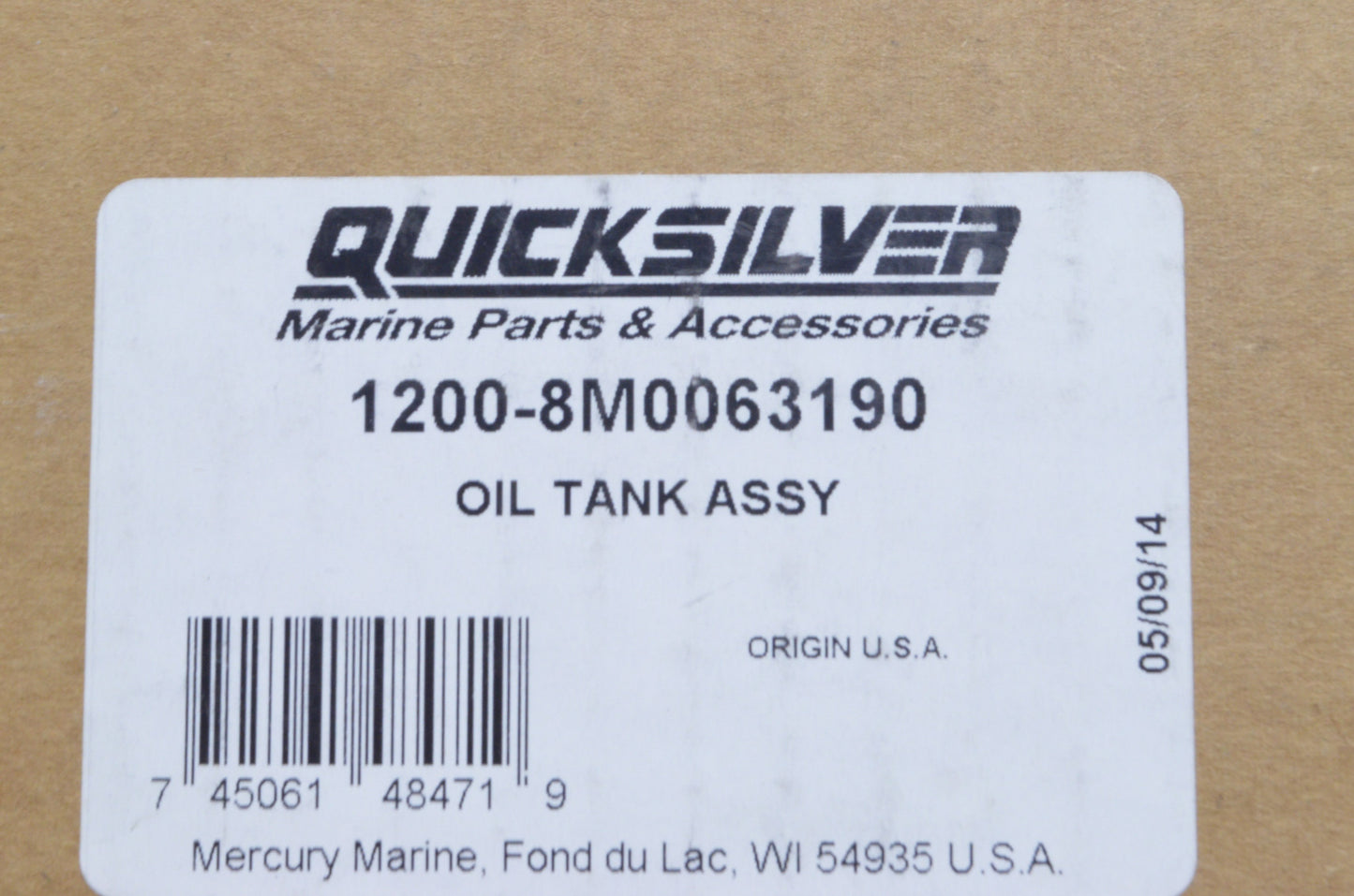 Oil Tank Assembly NOS