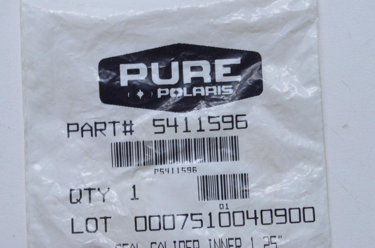 OEM Polaris 5411596 Inner Caliper Seal 1.25" NOS