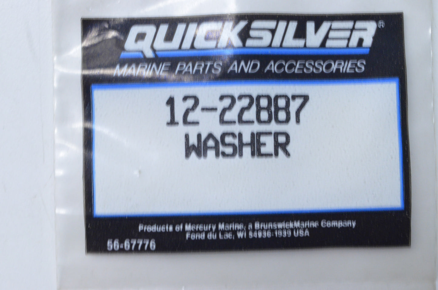 OEM Mercury 12-22887 Washer Qty 3 NOS