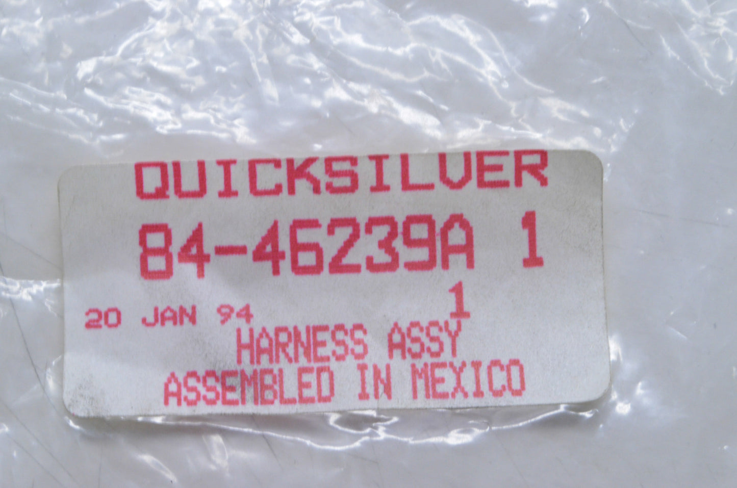New OEM Mercury Harness Assembly NOS