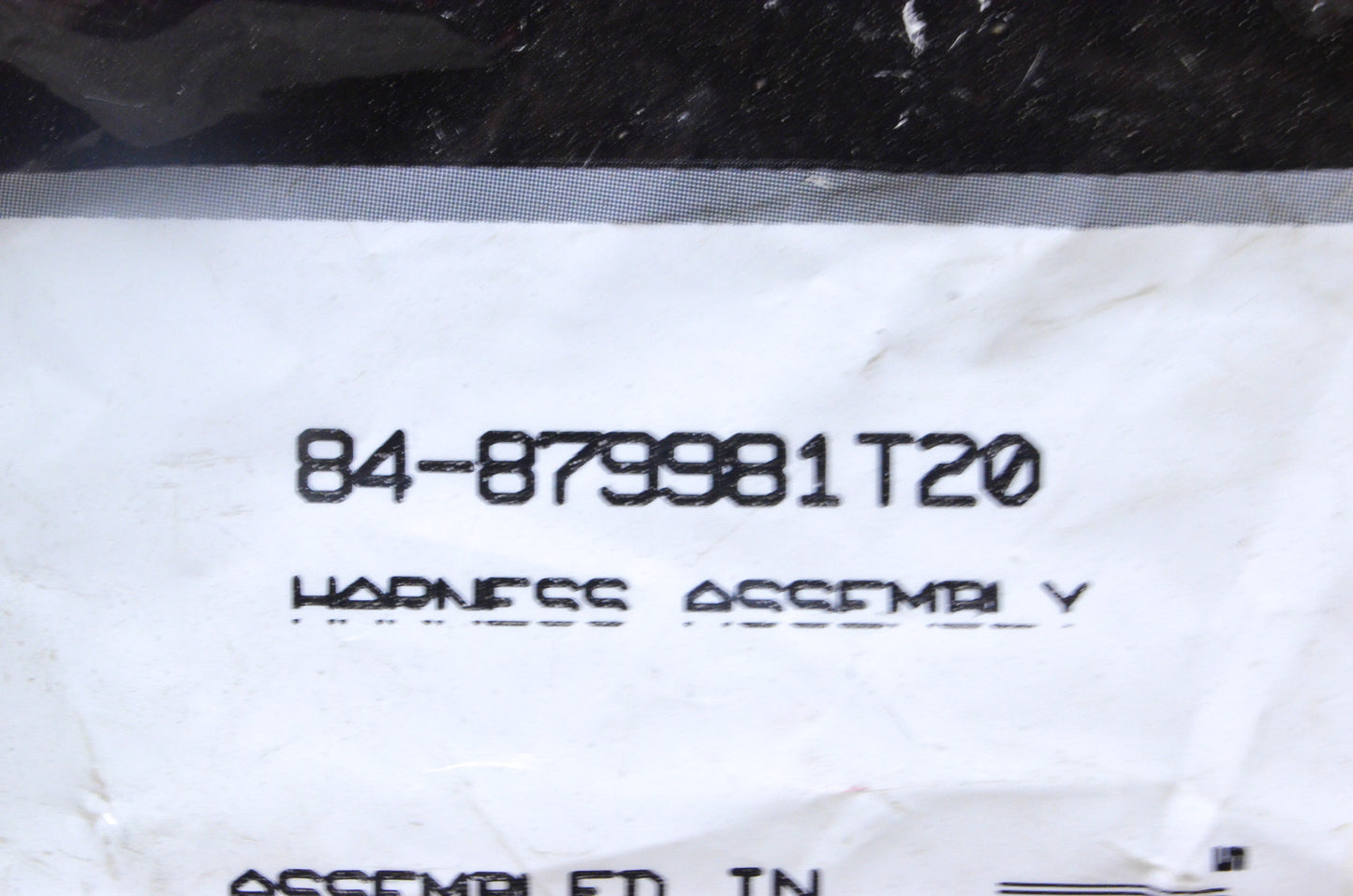 New OEM Mercury Harness Assembly NOS