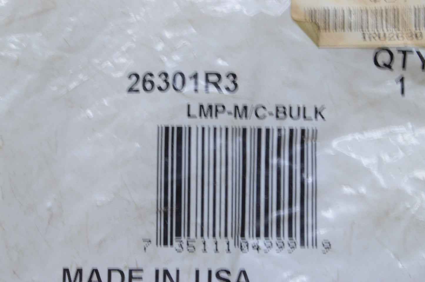 Truck-Lite 26301R3 Red Light NOS