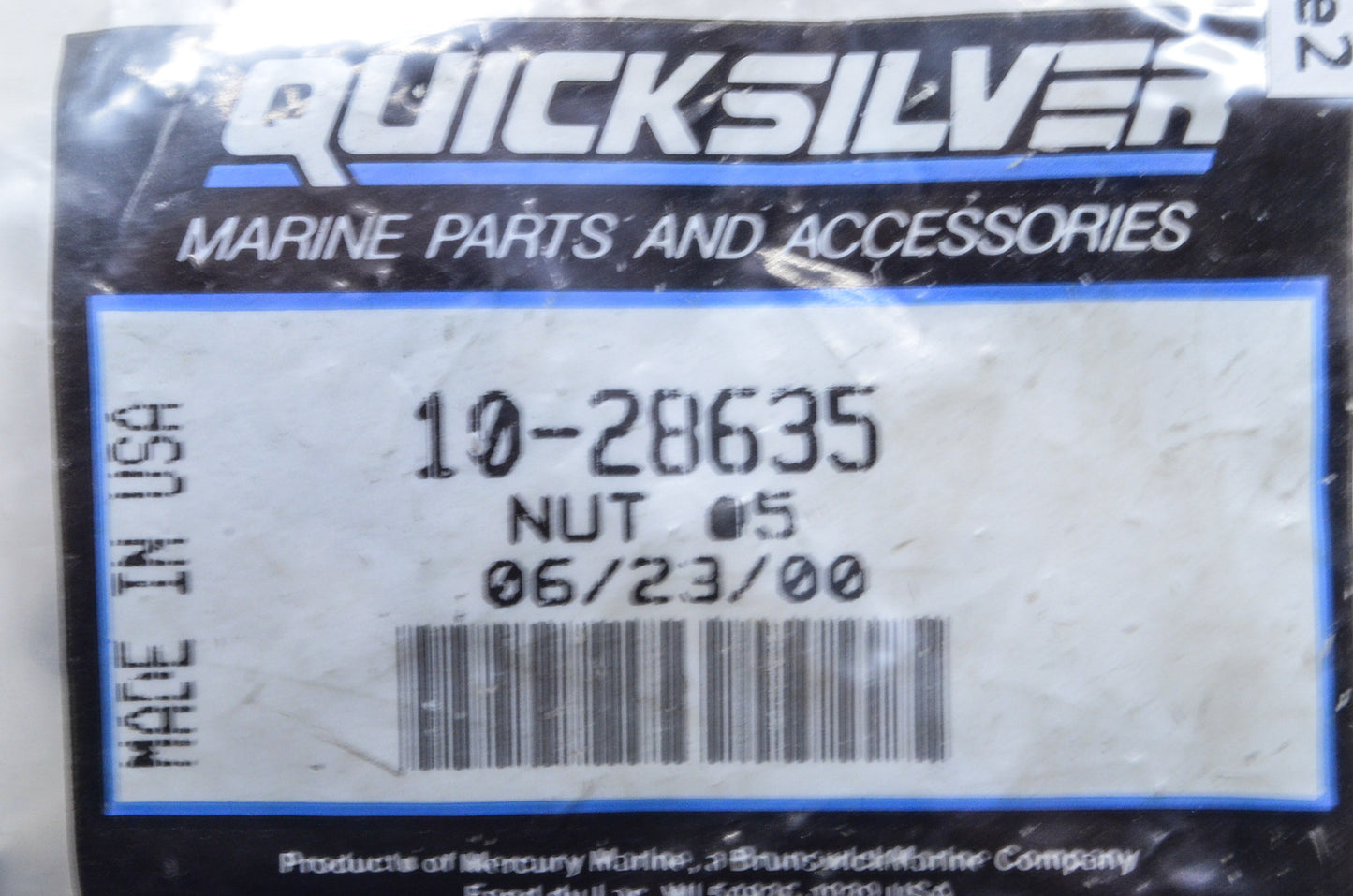 OEM Mercury 10-28635 Screw Qty 2 NOS