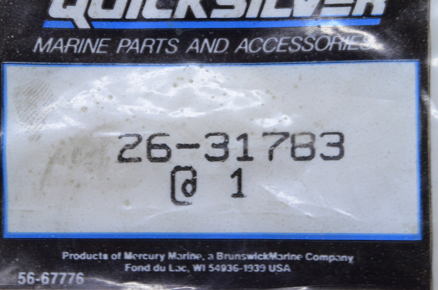 OEM Mercury 26-31783 Oil Seal NOS