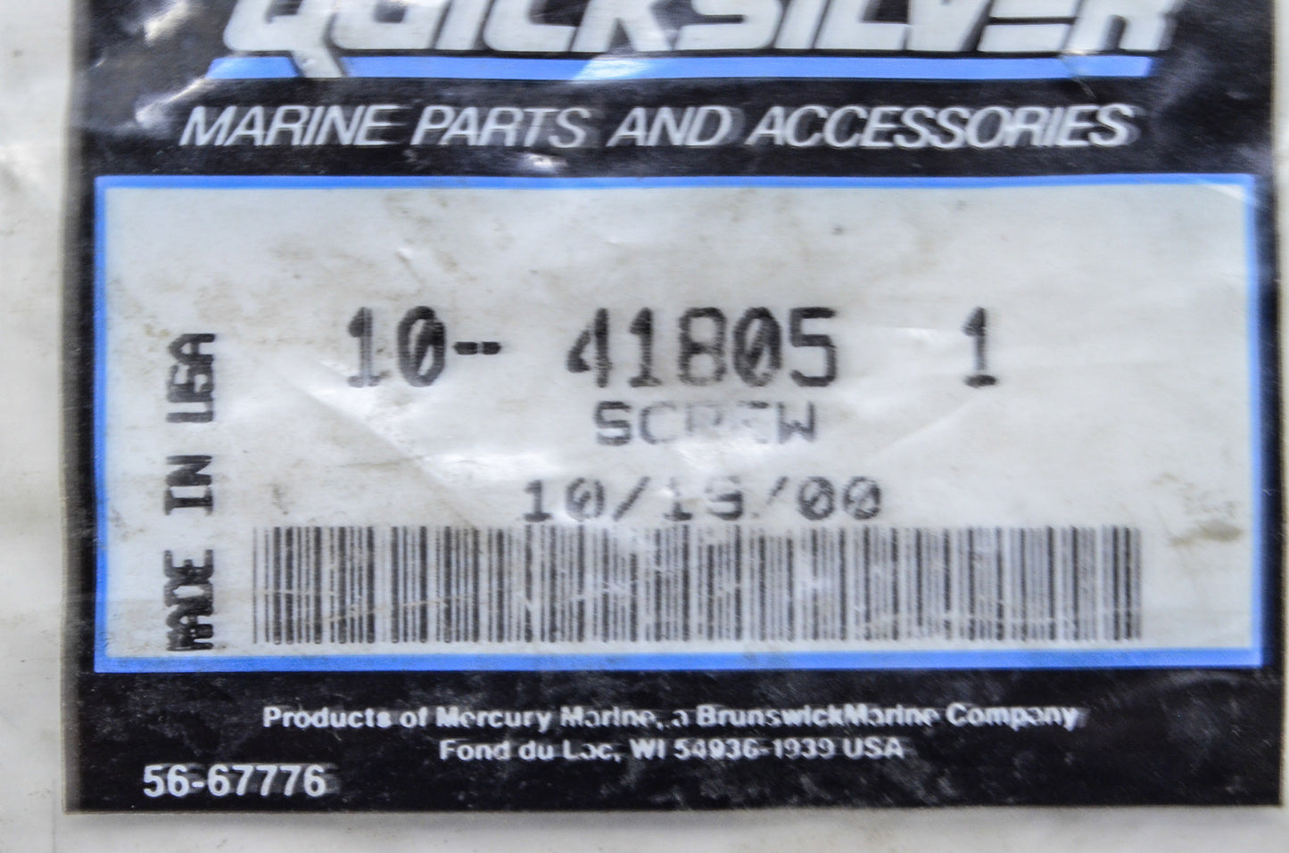 New OEM Mercury Screw NOS