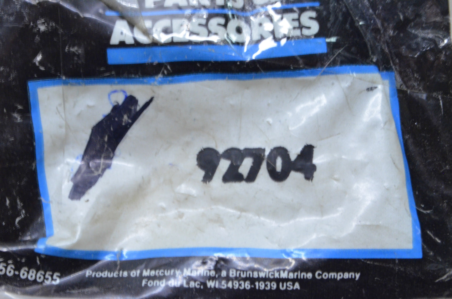 New OEM Mercury Push Rod Guide NOS