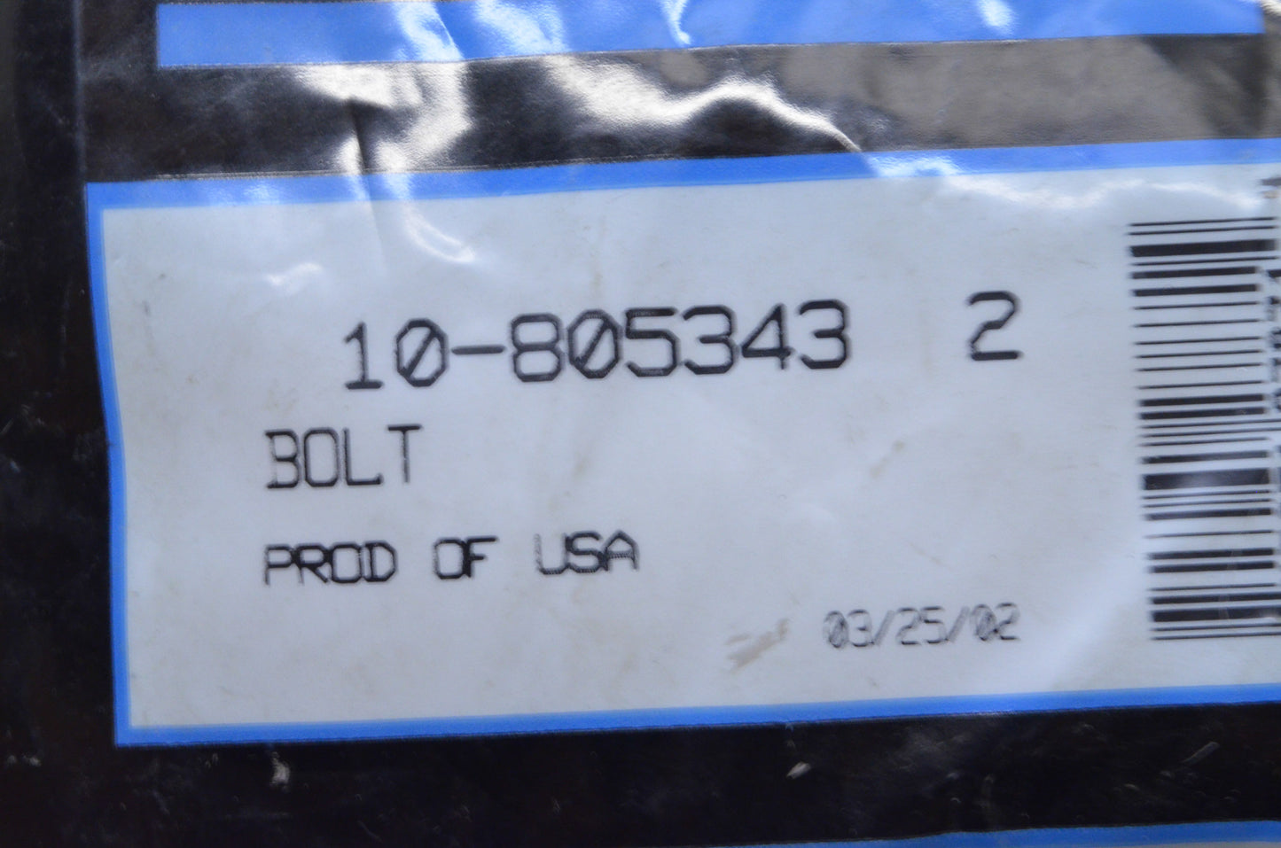 New OEM Mercury Mounting Bolt NOS
