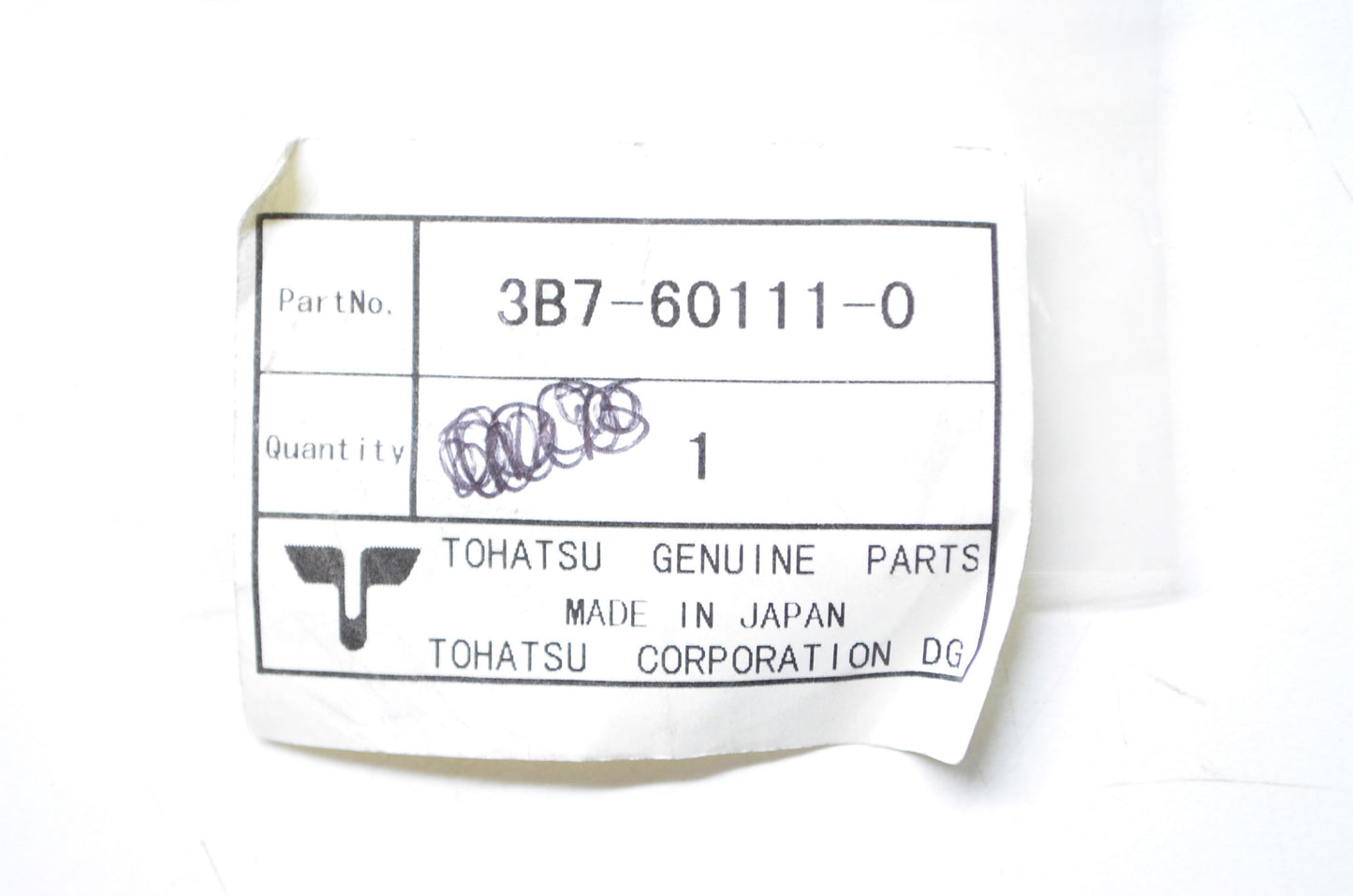 New OEM Tohatsu Seal NOS
