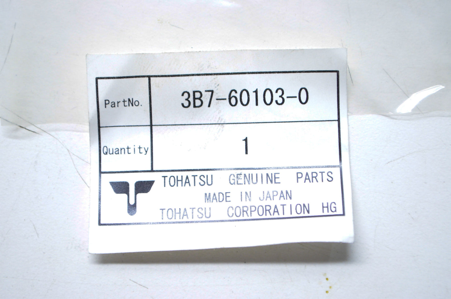 New OEM Tohatsu O Ring NOS