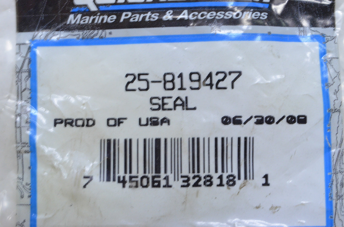 New OEM Mercury Seal NOS