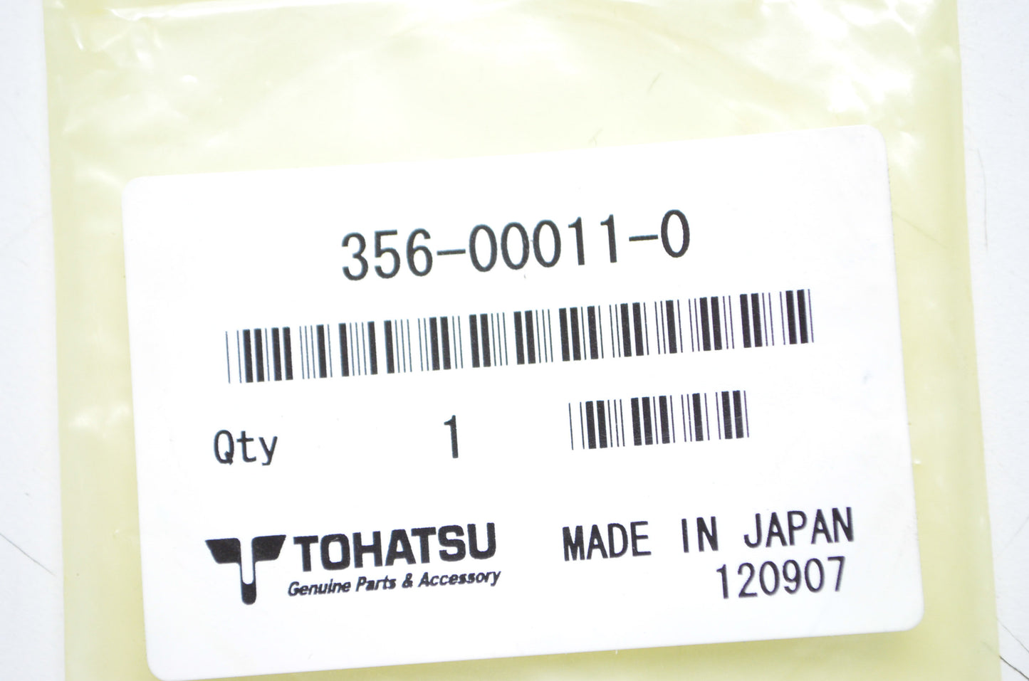Tohatsu 356-00011-0 Piston Ring NOS