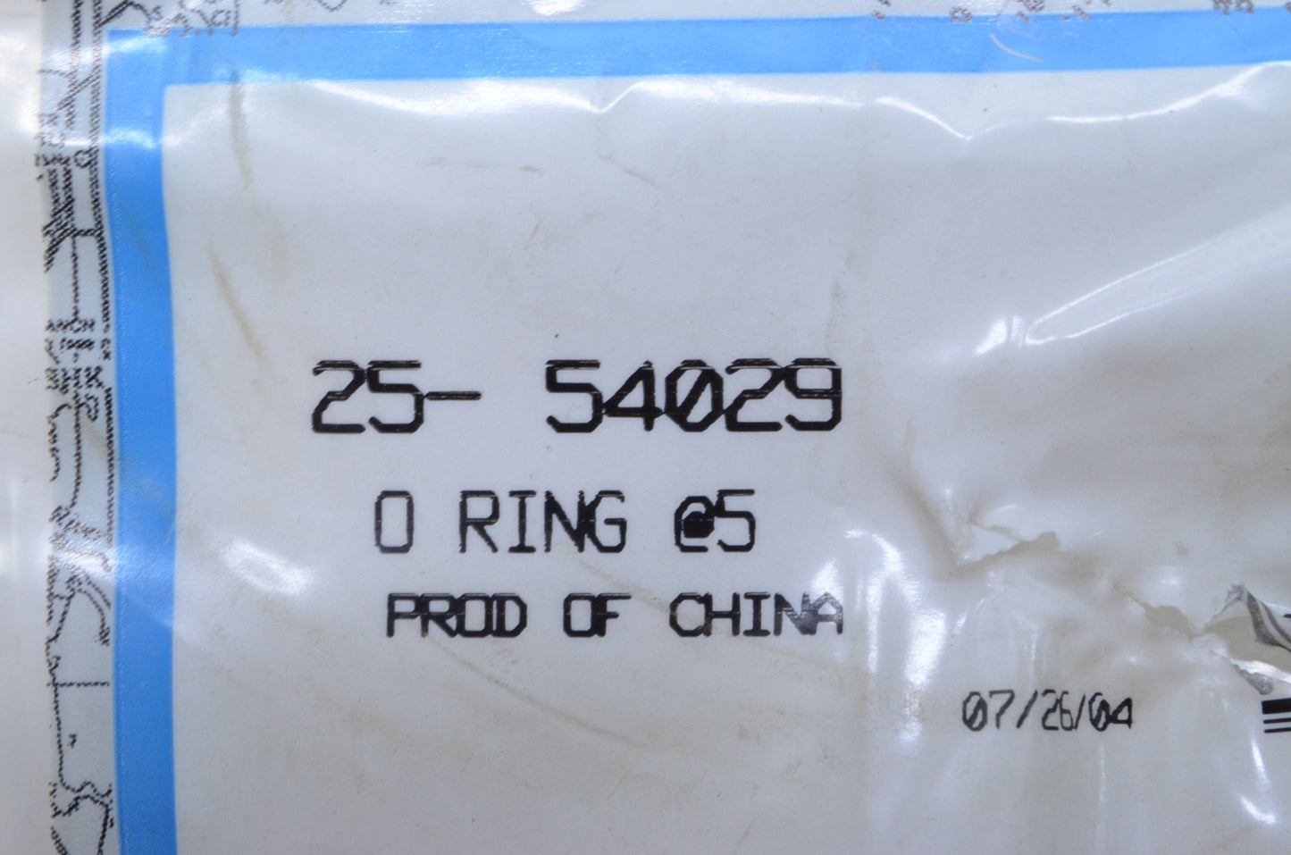 OEM Mercury 25-54029 O-Ring Qty 2 NOS
