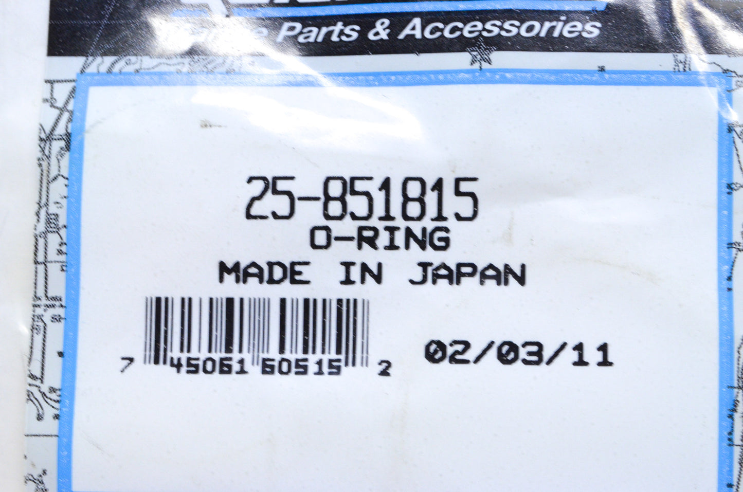 OEM Mercury 25-851815 1 O-Ring NOS