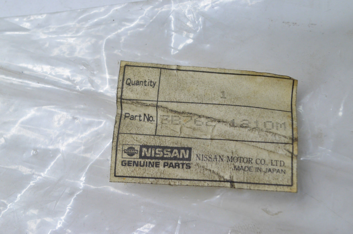 Nissan 3B762-1210M Thrust Rod NOS