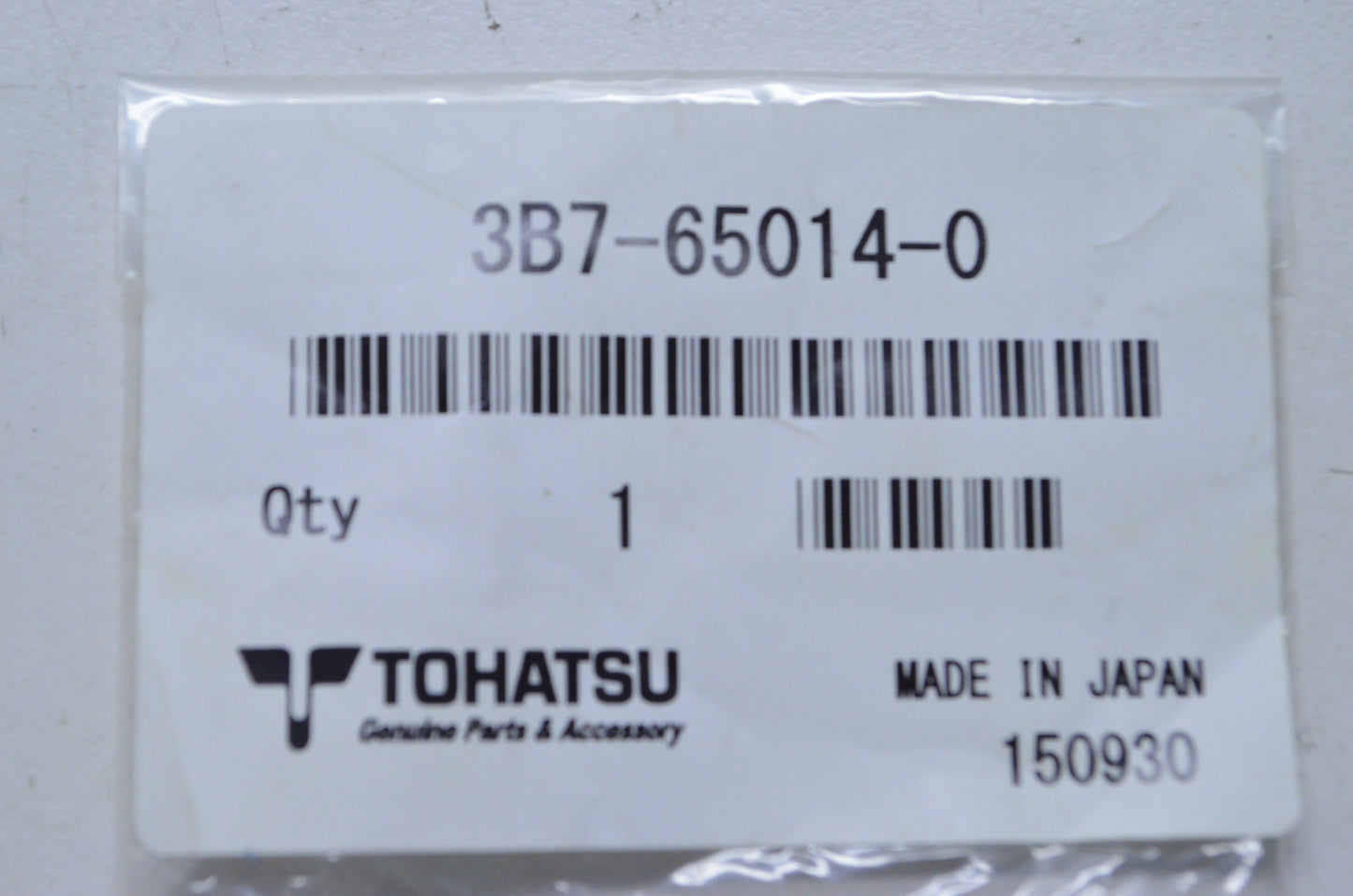 New OEM Tohatsu Rubber Lower Water Pipe Seal NOS