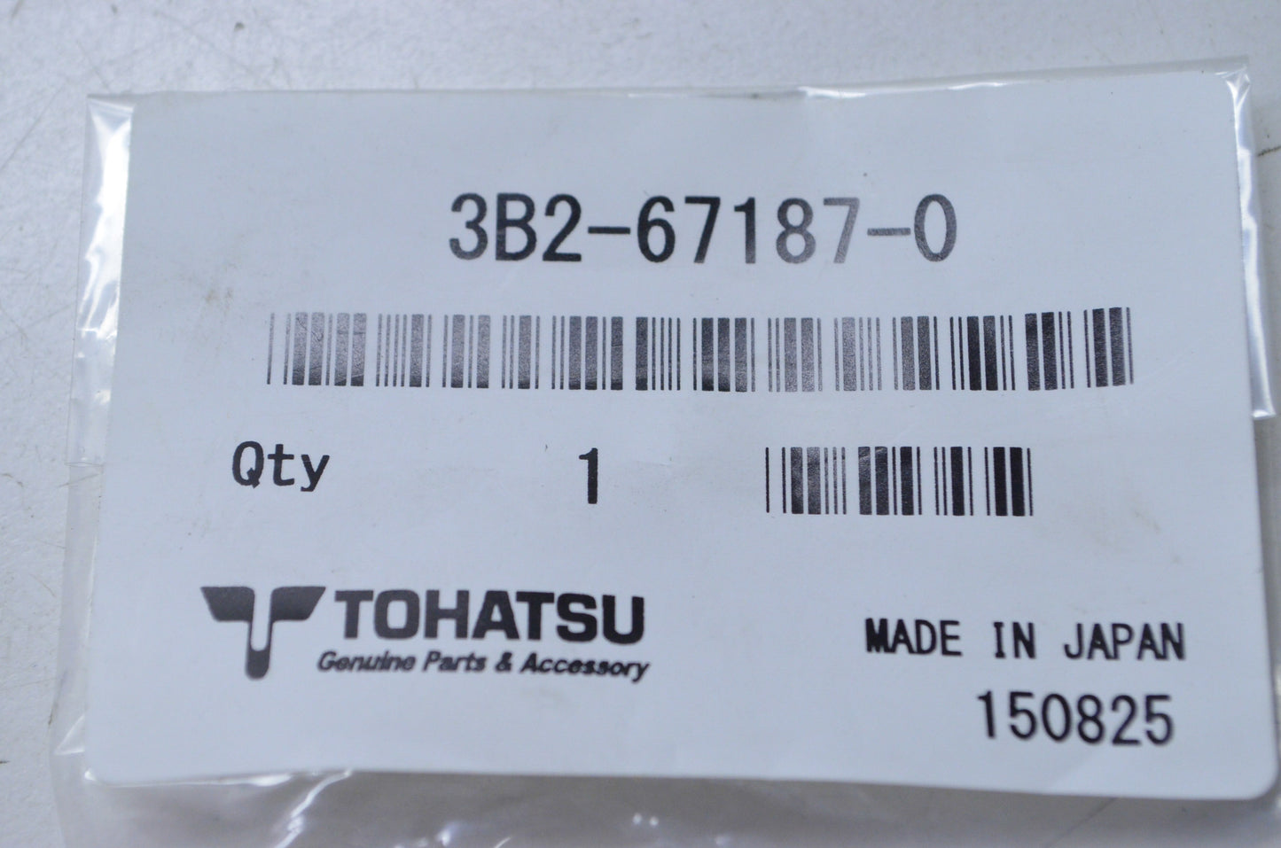 OEM Tohatsu 3B2-67187-0 Throttle Shift Grommet NOS