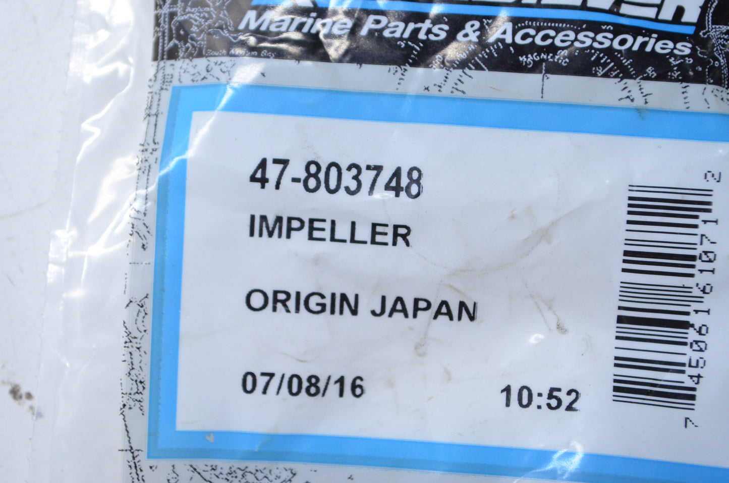 New OEM Mercury Water Pump Impeller NOS