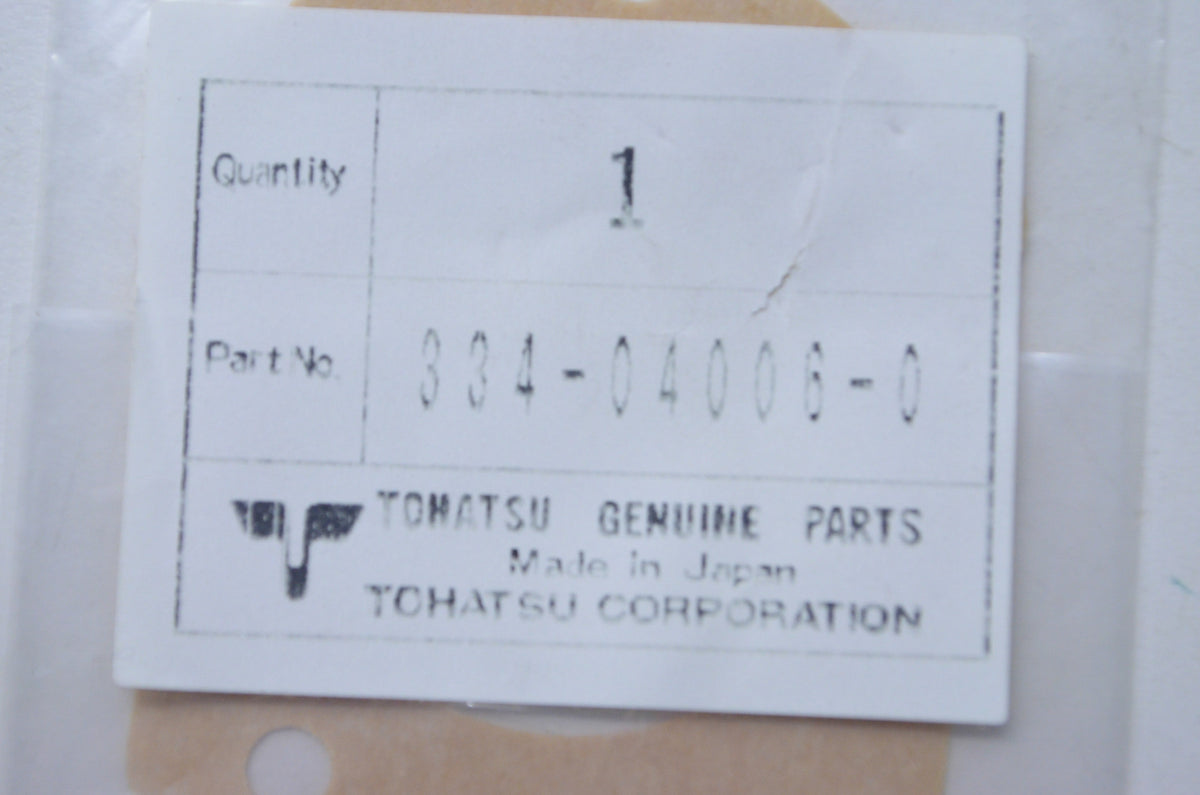 Tohatsu 334-04006-0 Diaphragm Gasket NOS