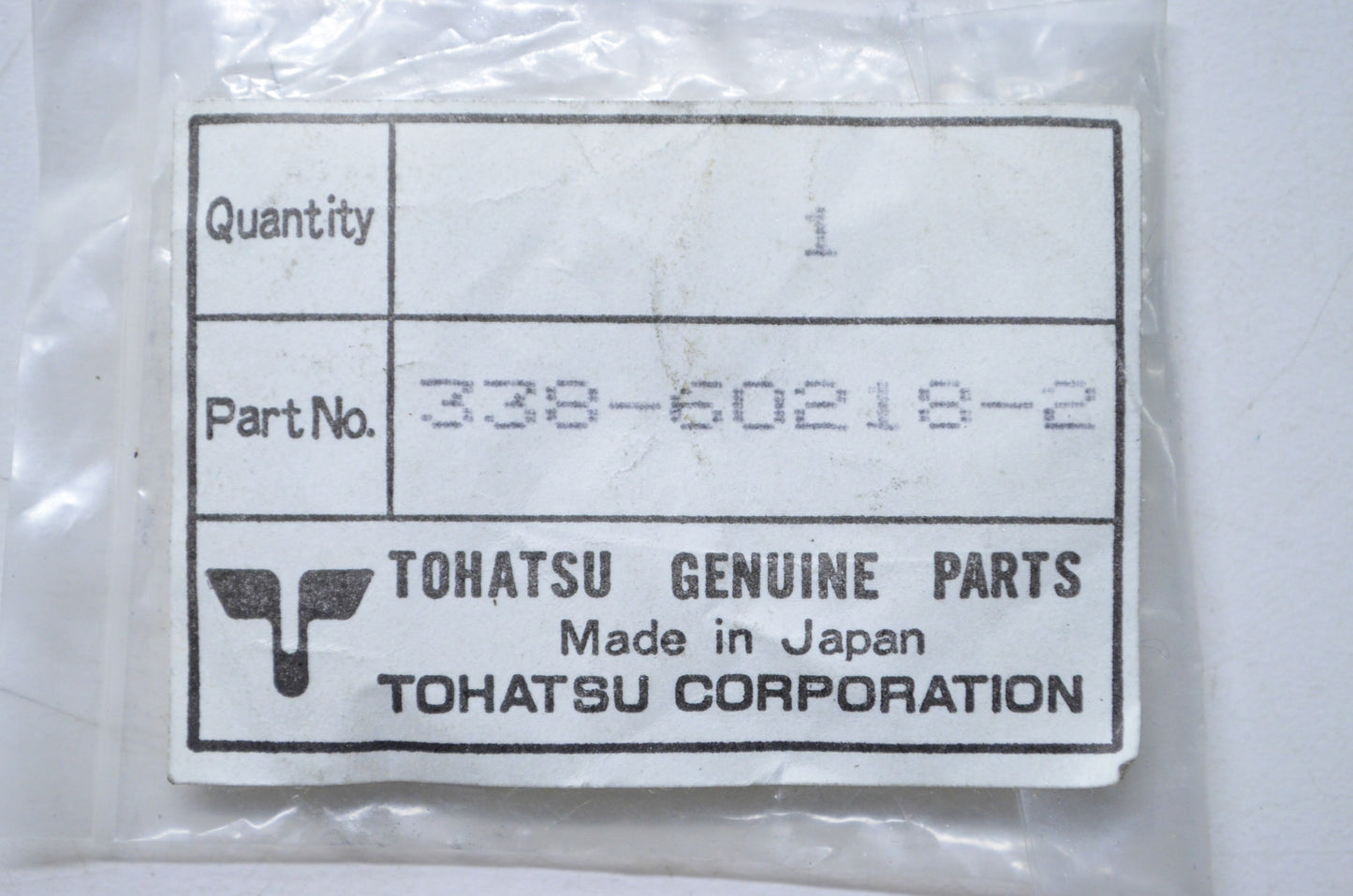 New OEM Tohatsu Outboard Anode NOS