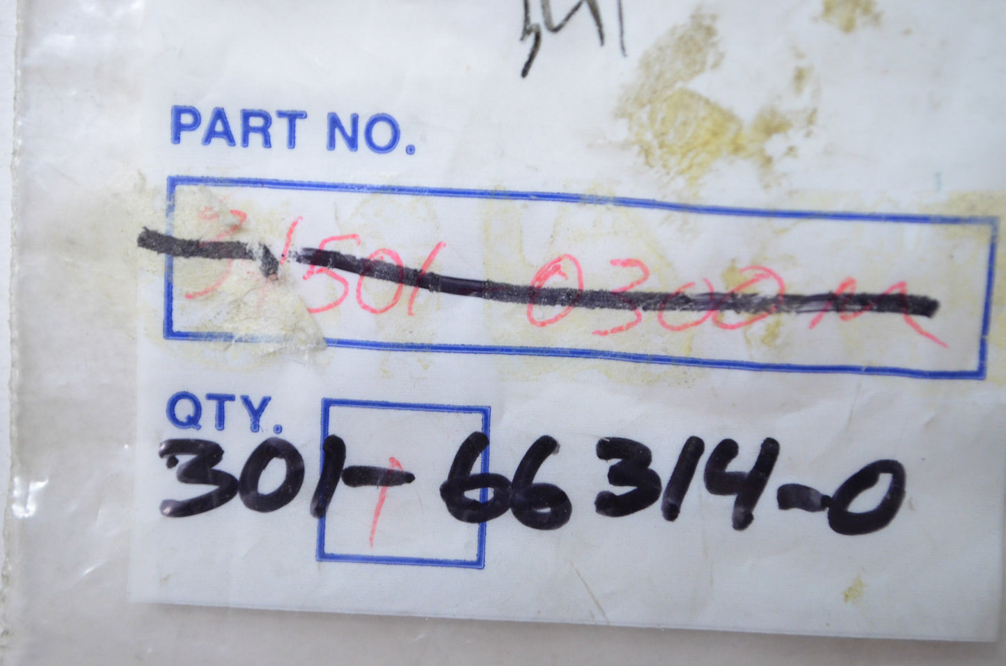 Nissan 301-66314-0 Lock Lever NOS