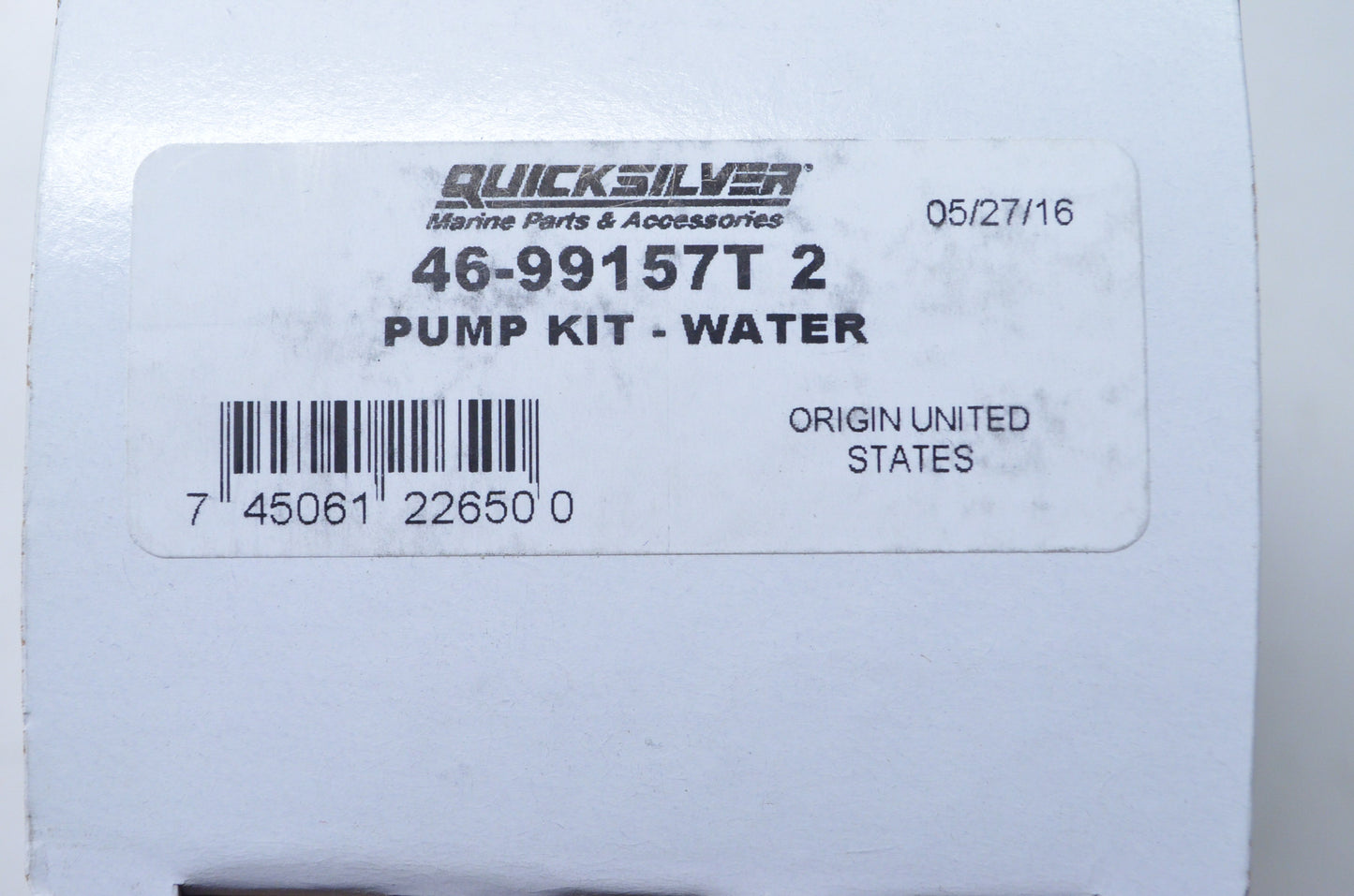 New OEM Mercury Water Pump Impeller Kit NOS