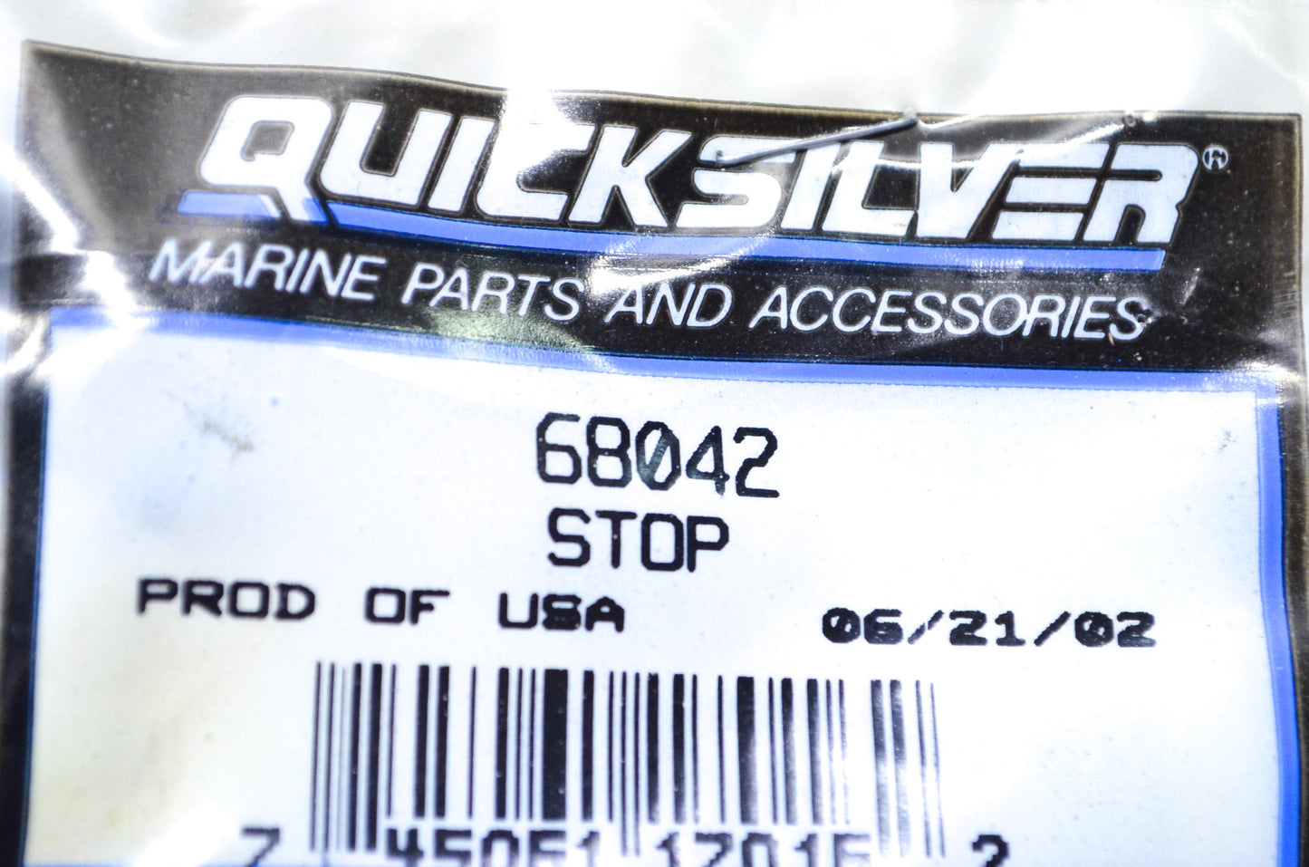 OEM Mercury 68042 Stop NOS