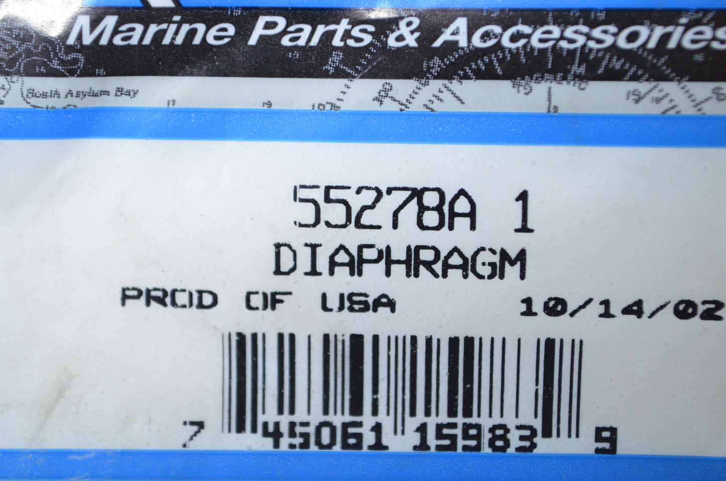 New OEM Mercury Diaphragm NOS