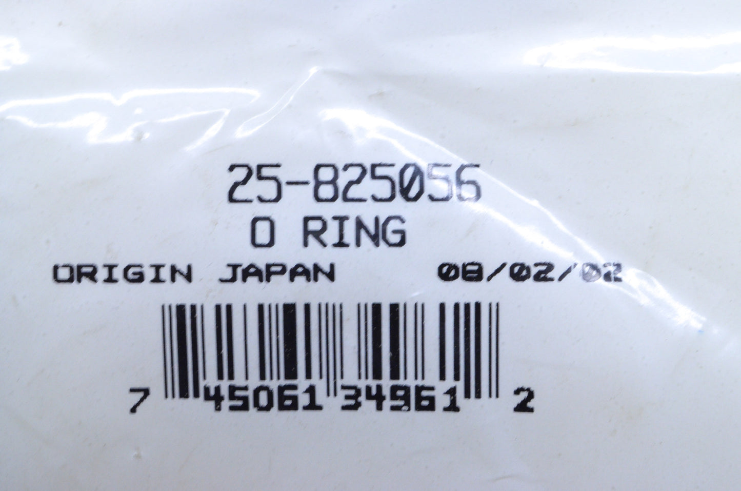 OEM Mercury 25-825056 O-Ring NOS