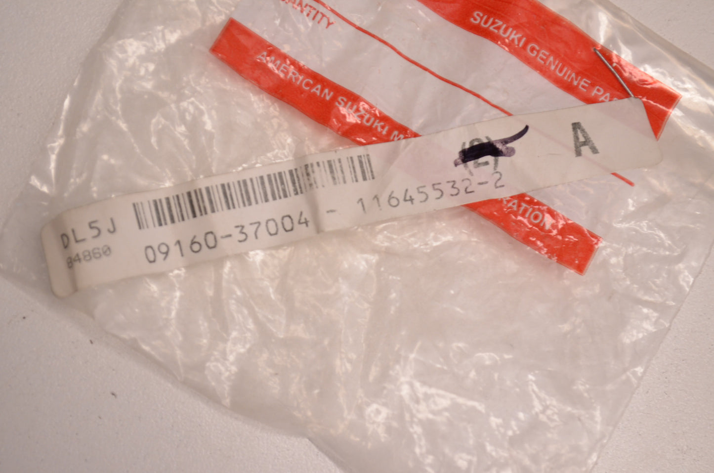 OEM Suzuki 09160-37004 Washer NOS